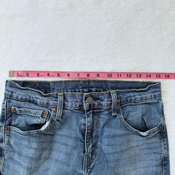 Levi's 527 Slim Fit Bootcut Jeans Men's 31 X 32 Medium Blue Wash - Picture 5 of 14